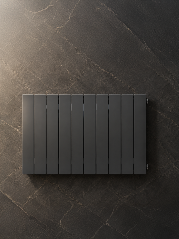 ალუმინის რადიატორი  VIP Dark Gray (რუხი)